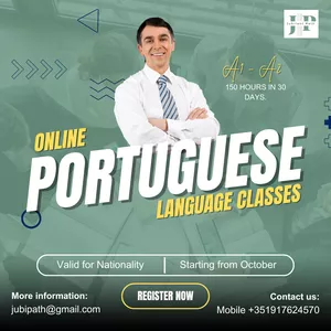 Cover image for Online course Portuguese Language Course PLA A1/A2