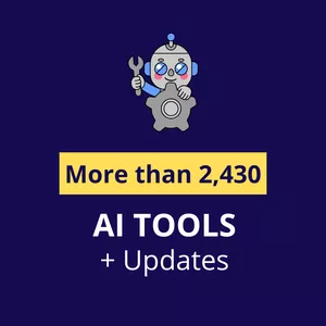 Cover image for Online course List with more than 2.430 AI tools