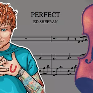 Imagem de capa para o Ebook Perfect - Ed Sheeran | Partitura Violino e Piano