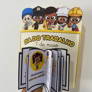 Imagem de capa para o Ebook Luva livro dia do trabalho 