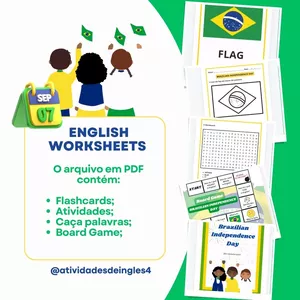 Cover image for Ebook Brazilian Independence Day - Atividade de Inglês
