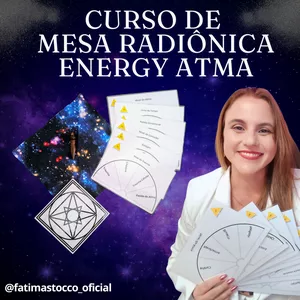 Imagem de capa para o Curso online CURSO DE MESA RADIÔNICA ENERGY ATMA
