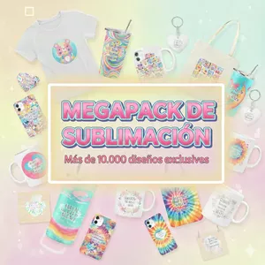Imagen de portada para Curso online MEGAPACK SUBLIMACIÓN ✨