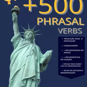 Imagem de capa para o Ebook +500 Phrasal Verbs (Dicionário Interativo)