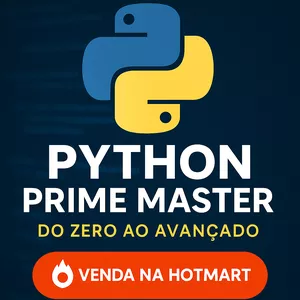 Imagem de capa para o Curso online Python Prime Master – Do Zero ao Avançado 