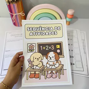 Imagem de capa para o Ebook SEQUÊNCIA DE ATIVIDADES: Matemática + Leitura com Valores!