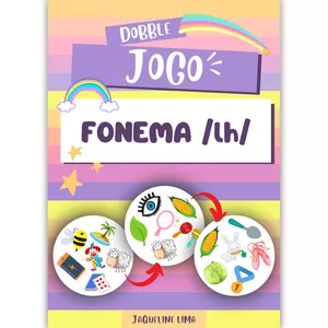 Imagem de capa para o Ebook JOGO DOBBLE - FONEMA /lh/