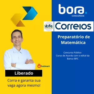 Imagem de capa para o Curso online Revisão Matemática para Concursos dos Correios - Ensino Médio