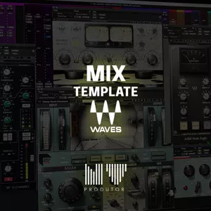 Imagem de capa para o Curso online Mix Template Waves