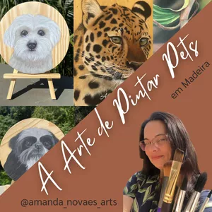 Imagem de capa para o Curso online A Arte de Pintar Pets
