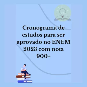 Imagem do curso Cronograma para ser aprovado no ENEM 2023