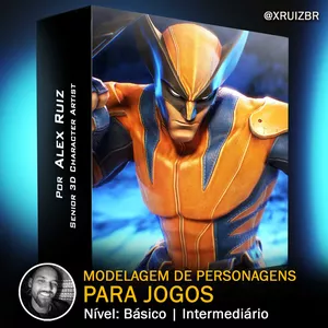 Imagem do curso Curso: Modelagem de personagens para Jogos