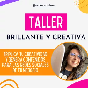 Imagen de portada para Curso online Brillante y Creativa: Aprende a generar contenidos para las Redes sociales de tu negocio
