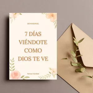Imagen de portada para Ebook Devocional 7 Días Viéndote como Dios te ve