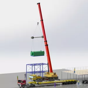 Imagem de capa para o Curso online ELABORAÇÃO PLANO DE RIGGING 3D COM SOLIDWORKS