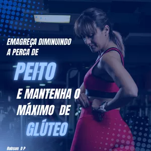 Imagem de capa para o Ebook 4 metodos de emagrecer com perda minima de peitos e glúteos 