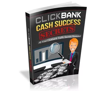 Imagem de capa para o Ebook Segredos de sucesso em dinheiro do Clickbank
