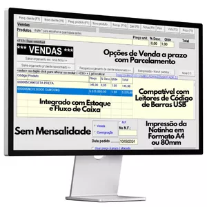 AutoCam - Sistema Controle Estoque E Financeiro - Pdv Cupom Não Fiscal