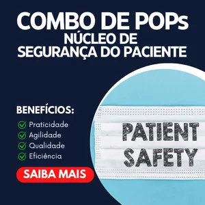 Imagem de capa para o Curso online Combo de POPs NSP - Núcleo de Segurança do Paciente + E-book