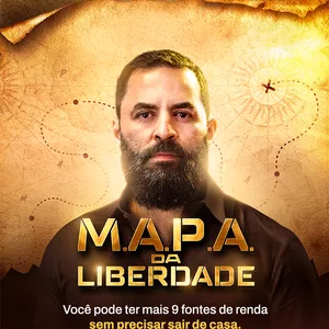 Imagem de capa para o Curso online MAPA DA LIBERDADE - VIP
