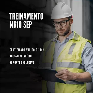 Imagem do curso TREINAMENTO NR10 SEP