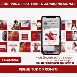 Imagem do curso PACK PARA FISIOTERAPIA CARDIOPULMONAR 