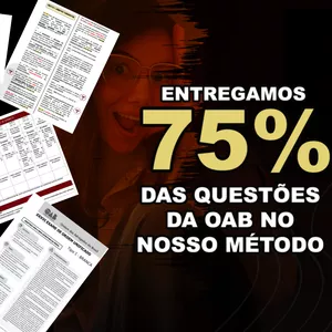 Imagem de capa para o Curso online ESQUEMATIZA QUESTÕES - 1º FASE (OAB 44)