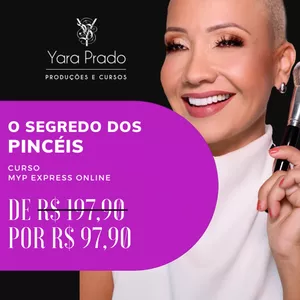 Imagem de capa para o Curso online O Segredo dos Pincéis (MYP) - Método Yara Prado