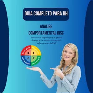 Imagem de capa para o Ebook "Descubra como a análise comportamental DISC pode transformar o seu RH"