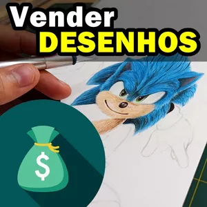 Imagem de Aprenda a Vender seus Desenhos criado por Gilmar Marcel na hotmart