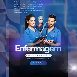 Imagem de capa para o Ebook Enfermagem do Trabalho 
