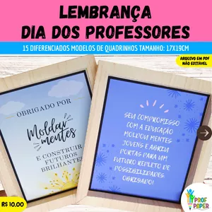 Imagem de capa para o Curso online Lembrança - Dia dos Professores