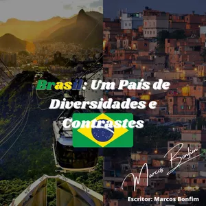 Imagem de capa para o Ebook Brasil: Um País de Diversidades e Contrastes