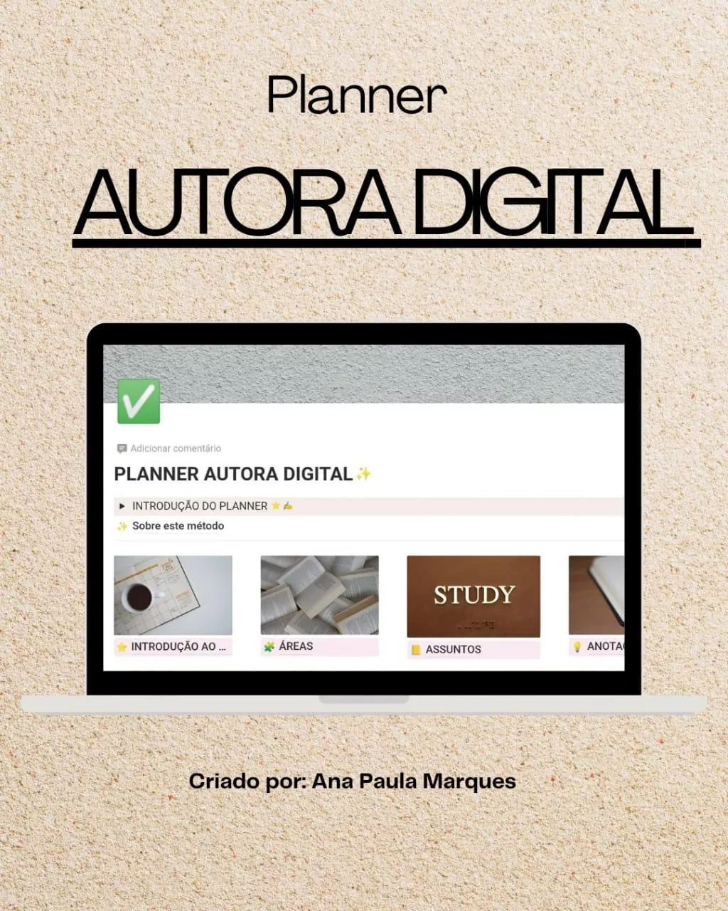 Planner Autora Digital: Organize sua Vida