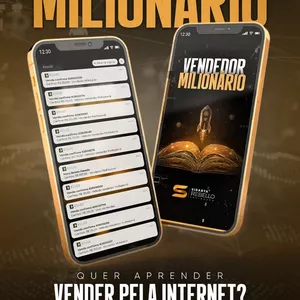Imagem de capa para o Ebook VENDEDOR MILIONÁRIO