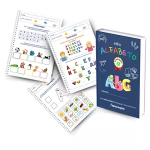 Imagem de capa para o Curso online Meu Alfabeto 2ª Edição: Atividades das Letras para Educação Infantil