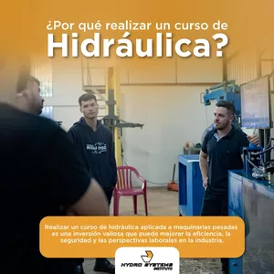 Imagen de portada para Curso online CURSO HIDRÁULICA APLICADA A MÁQUINAS PESADAS