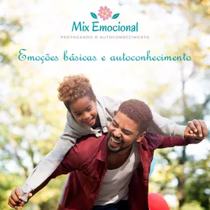 Imagem de capa para o Ebook Mix Emocional - Emoções básicas e Autoconhecimento