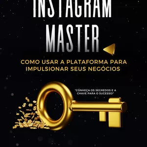 Imagem de capa para o Ebook Instagram Master