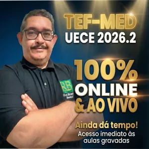 Imagem de capa para o Curso online Física para a UECE 2026.2 - AO VIVO com Ricardo Bastos
