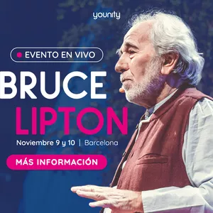 Imagen de portada para Evento presencial Bruce Lipton en Barcelona