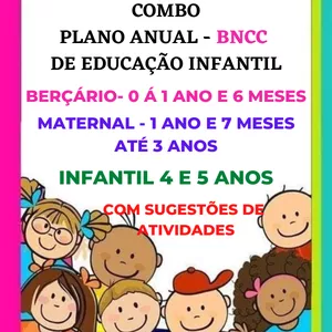 Imagem principal do produto COMBO PLANO ANUAL EDUCAÇÃO INFANTIL