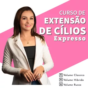 Imagem de capa para o Curso online Curso de Extensão de Cílios Express