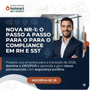 Imagem do curso Dominando a Nova NR-1: O passo a passo para o Compliance em RH e SST