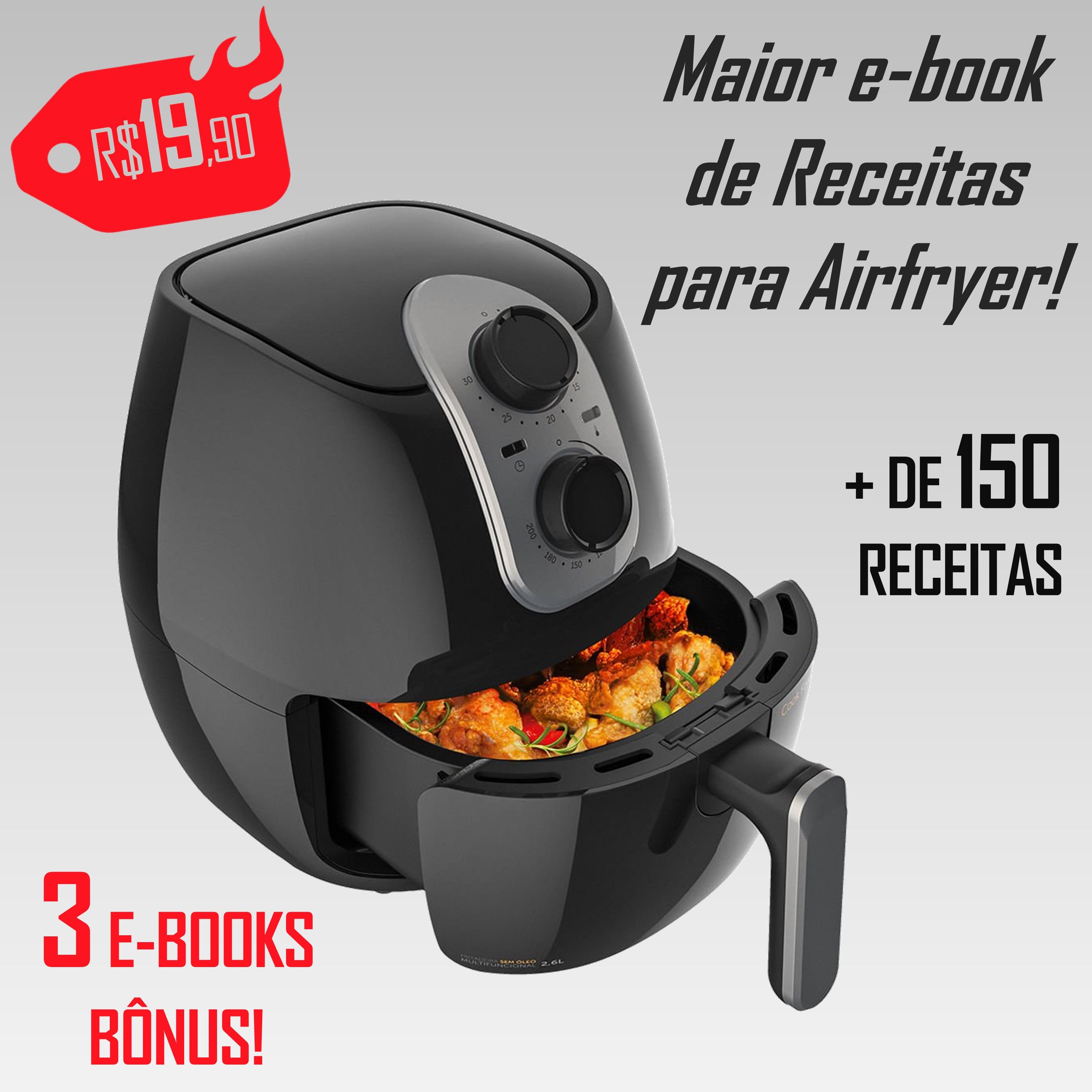 Melhores Receitas para AirFryer