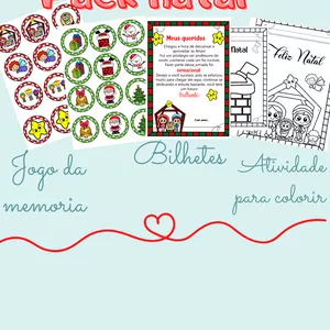 Imagem de capa para o Ebook Mini pack Natal 