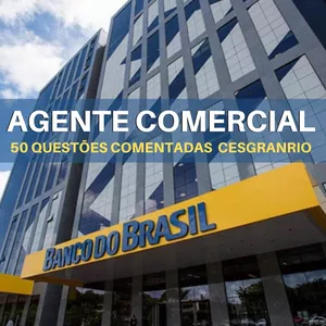 Imagem de capa para o Ebook MATEMÁTICA para o Banco do Brasil - 50 questões comentadas 