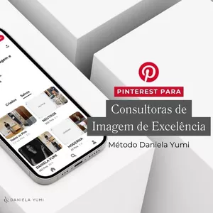 Imagem de capa para o Curso online Pinterest para Consultoras de Imagem e Estilo