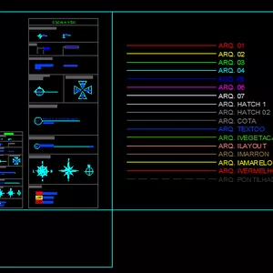 Imagem de capa para o Curso online Template e blocos Autocad - dwg/dxf