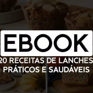 Imagem de capa para o Ebook eBook de lanches rápidos é gostosos